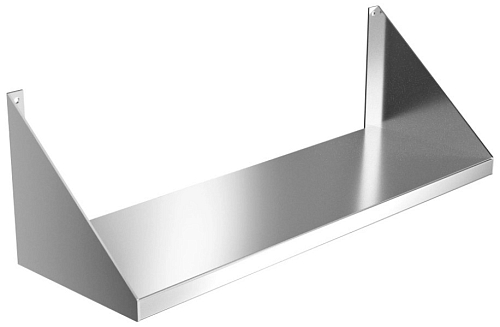 Полка настенная EKSI ПКОн-1500/300, 66011, открытая, косынка