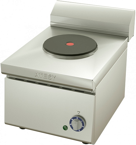 Электроплита Atesy Таверна-2005 (1-конфорочная, l=300 мм)