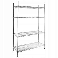 Стеллаж VX-S 610х1830х1895/4 "Chrome Plating"