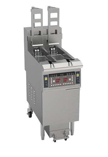 Фритюрница открытая две ванны REDGASTRO OFE-H213 (автоматический подъем корзин)