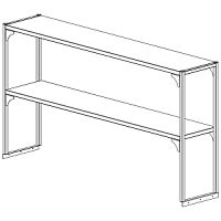 Полка настольная Assum ПНС-П2-2-12/4 (1200х400х800)