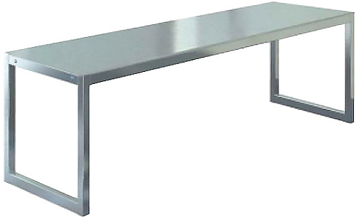 Полка настольная Assum ПНС-П-1-10/3 Н (1000х300х400) (плоское крепление)