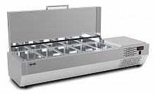 Витрина для ингредиентов Полюс Carboma A30 SM 1,2 с крышкой (5 GN1/4)