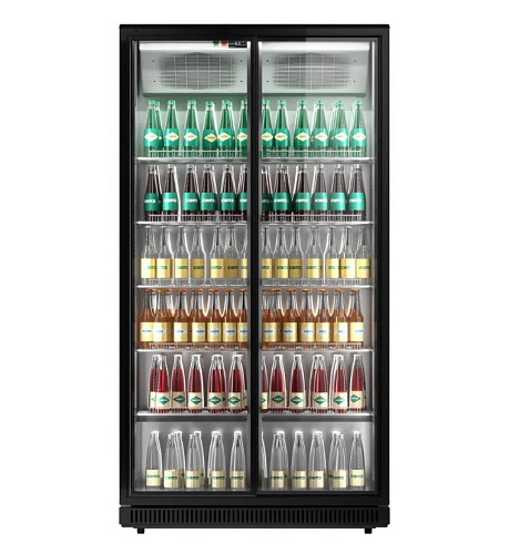 Холодильный шкаф со стеклом POLAIR Visual V1100