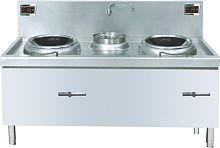 Индукционная плита WOK Kocateq DC1570M напольная с 2 конфорками O 30 см, мощность 8+8 кВт, линия 700