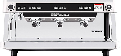 Кофемашина рожковая автоматическая Nuova Simonelli Nuova Aurelia MP 3Gr white+high groups, 380V