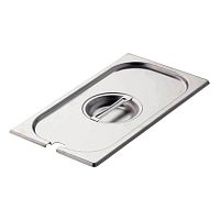 Крышка к гастроемкости Hurakan GD-P 1/3 с отверстием для ложки