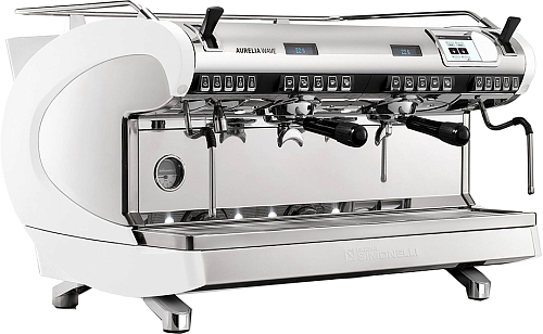 Кофемашина рожковая автоматическая Nuova Simonelli Aurelia WAVE T3 2Gr 220V white+high groups+Autopurge
