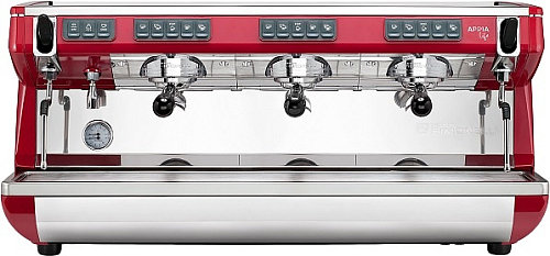 Кофемашина рожковая автоматическая Nuova Simonelli Appia LIFE 3gr V 220V red+high groups+economizer