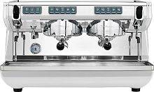 Кофемашина рожковая автоматическая Nuova Simonelli Appia LIFE 2gr V 220V white+high groups+economizer+cup warmer