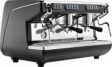 Кофемашина рожковая автоматическая Nuova Simonelli Appia LIFE 2gr V 220V black+high groups+economizer+Easy Cream