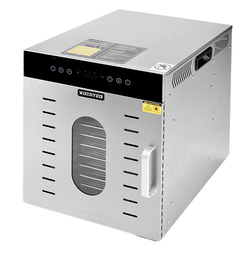 Сушилка (дегидратор) Kocateq DH FD 16 NW DIGITAL для овощей и фруктов с 16 уровнями 40*40 см