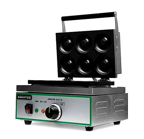 Вафельница Kocateq GH 15D GL для пончиков, 6 шт O75 мм