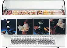 Витрина для мягкого мороженого UGUR UDR 9B (крашеный корпус)