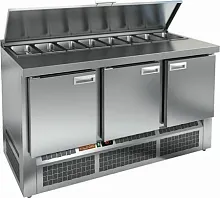 Стол охлаждаемый для салатов HICOLD SLE1-111GN (1/3) с крышкой