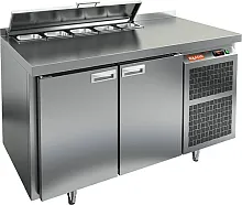Стол охлаждаемый для салатов HICOLD SL2-11GN (1/6) (без крышки)