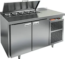 Стол охлаждаемый для салатов HICOLD SL1-11SN (1/3) с крышкой