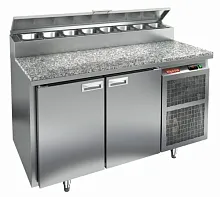 Стол холодильный для пиццы HICOLD PZ2-11/GN (1/6H) камень
