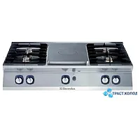 Плита 6 конфорочн.700 сер. ELECTROLUX E7STGL5000371012
