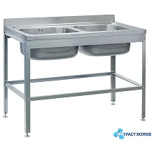 Ванна моечная двухсекционная Atesy ВСМЦ-С-2.500.400-1-02 (ВСМЦ-2/1200)