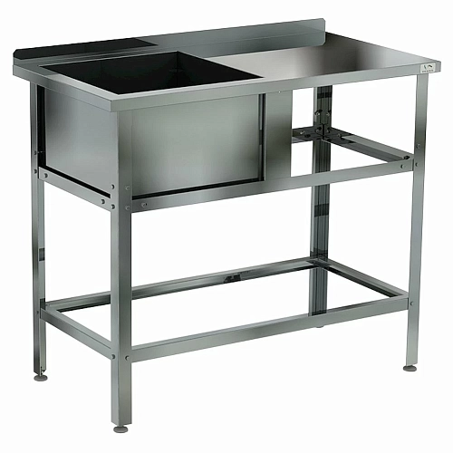 Ванна моечная Кобор ВМСБР/1-120/60/430Л/П