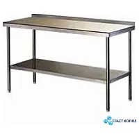 Стол разделочный с бортом Юг-Технология СП-3/1500/800-ЮТ столешн. нерж, каркас и полка оцинк