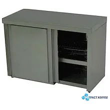 Полка кухонная Юг-Технология ПЗК-1000-Н-ЮТ закрытая нержавеющая