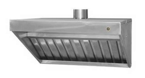 Зонт приточно-вытяжной с жироуловителем Юг-Технология ЗПВП-2000/1000/420-Н-ЮТ