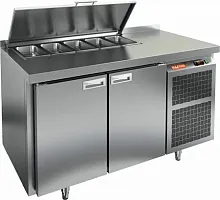 Стол охлаждаемый для салатов HICOLD SL1-11GN (1/3) с крышкой