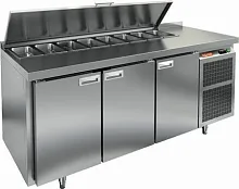 Стол охлаждаемый для салатов HICOLD SL1-111GN (крышка)