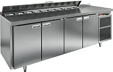 Стол охлаждаемый для салатов HICOLD SL2-1111SN (1/6) без крышки