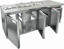 Стол охлаждаемый для салатов HICOLD SL2T-111/GN