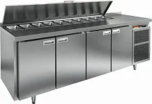 Стол охлаждаемый для салатов HICOLD SL1-1111GN (крышка)