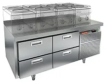 Стол охлаждаемый HICOLD GN 22/BT LT