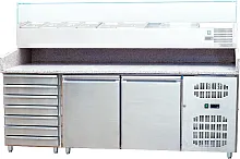 Стол холодильный пиццерийный Koreco SPZ2610TN