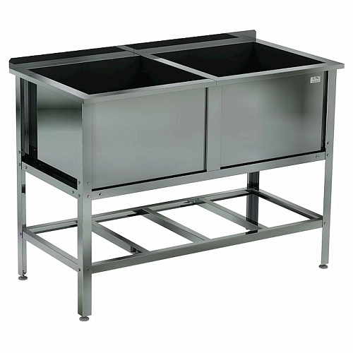 Ванна моечная Кобор ВМСБ/2-154/80