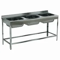 Ванна моечная Кобор ВМЦ/3-180/70/430