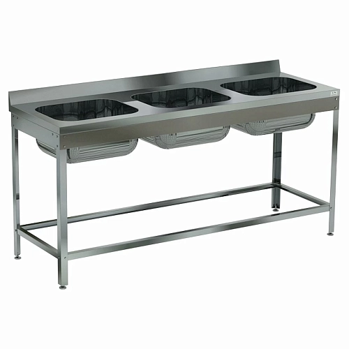 Ванна моечная Кобор ВМЦ/3-180/70/430