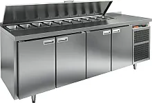 Стол охлаждаемый для салатов HICOLD SL1-1111GN (1/3) без крышки