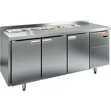 Стол охлаждаемый для салатов HICOLD SL1-111SN (1/3) без крышки