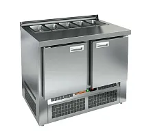 Стол охлаждаемый для салатов HICOLD SLE1-11GN (1/3) без крышки