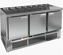 Стол охлаждаемый для салатов HICOLD SLE1-111GN (1/3) без крышки