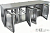 Стол охлаждаемый HICOLD GNG T 1111/HT