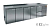 Стол морозильный HICOLD GN 1112 BR2 BT