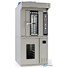 Печь ротационная BASSANINA FR MINI 46.10 газ комплект с расстойкой FR MINI E46.PR