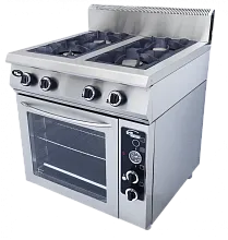Плита газовая Grill Master Ф4ПДГ/800(г) (50001г) с полностью газовой духовкой
