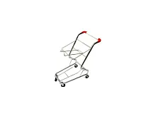 Тележка покупательская EKSI TBF5