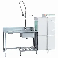 Стол к посудомоечной машине с мойкой и душем Kocateq WD2APSXleft