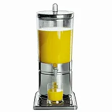 Диспенсер для соков, холод.напитков, 6 л 23*35 h=52 см. колба пласт. с 2-мя охлажд. элем. APS