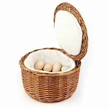 Корзина для горячих яиц круглая d=26 см. h=17 см. ротанг APS
